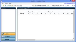 Free Work Schedule Maker