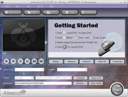 Aiseesoft DVD to Sony XPERIA Converter