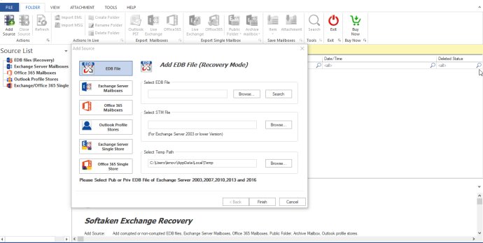 WholeClear EDB to PST Converter
