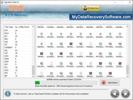 DDR Recovery Software for NTFS