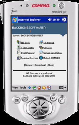 Backbone Software NT Services for PDA