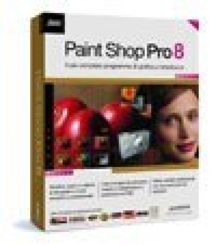 Paint Shop Pro 8 Italiano Box