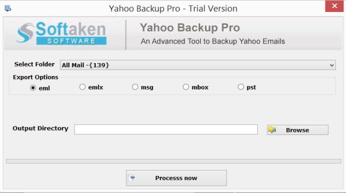 Softaken Yahool Backup Application