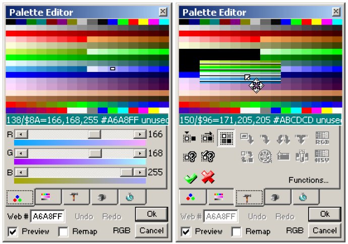 Palette Editor Plugin for Pro Motion