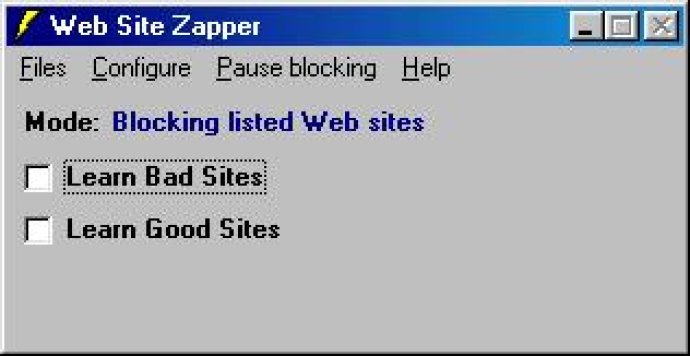 Web Site Zapper