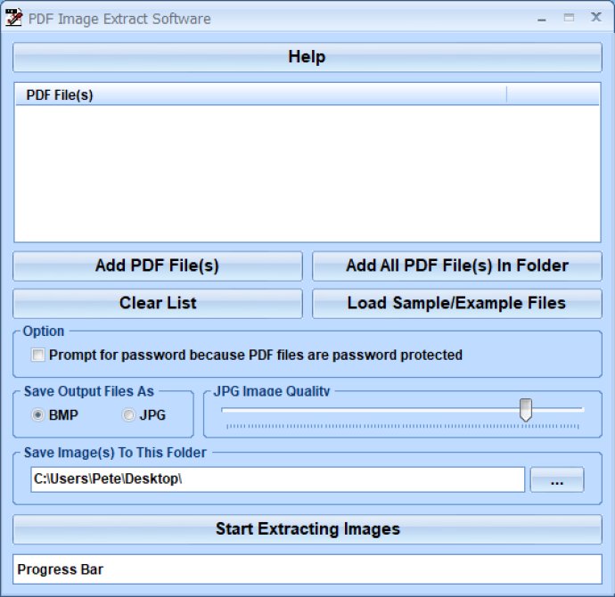 PDF Image Extract Software