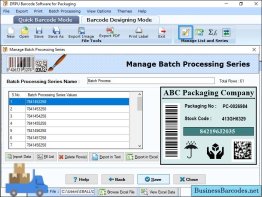 Shipping Barcode Maker Software