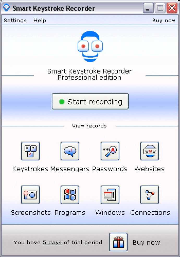 1st Smart Keystroke Recorder Pro