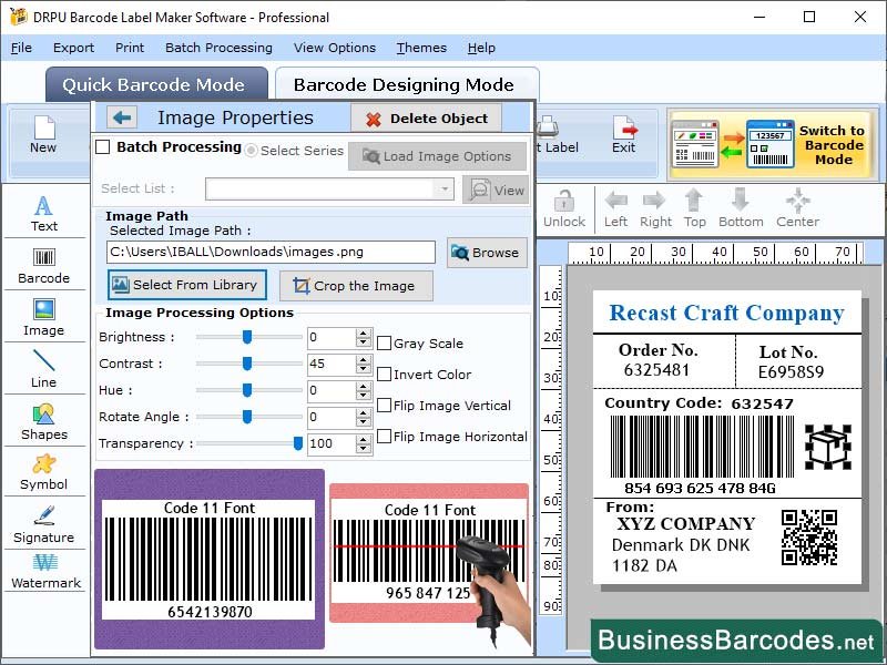 Code 11 Barcode Application - Download & Review