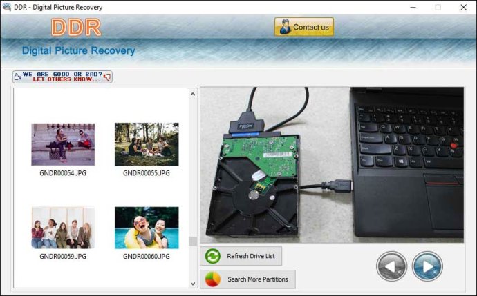 Data Doctor Recovery Digital Photos