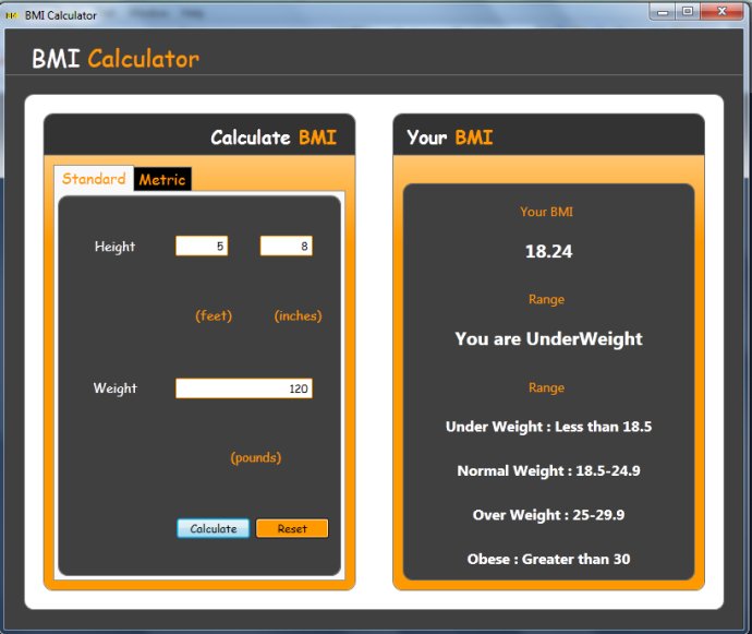 Free BMI Calculator