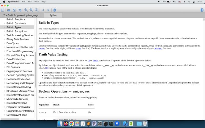 Vity EPUB Reader for macOS