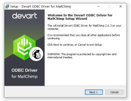 Mailchimp ODBC Driver by Devart