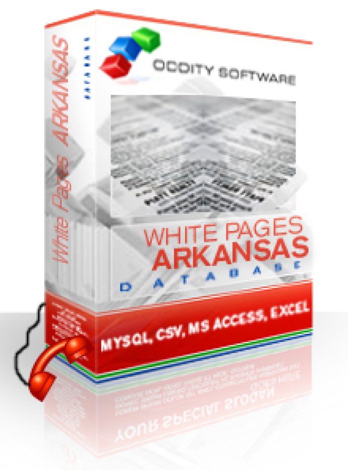 Arkansas White Pages Database