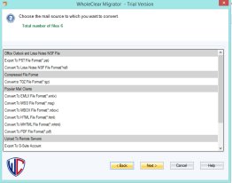 WholeClear MBOX to NSF Converter