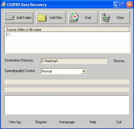 CD/DVD Data Recovery