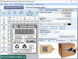 Industrial Barcodes Designing Software