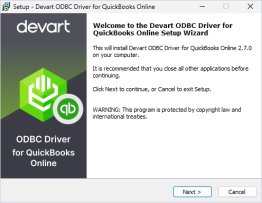 QuickBooks ODBC Driver by Devart