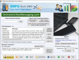 Multi Mobile Messaging Software