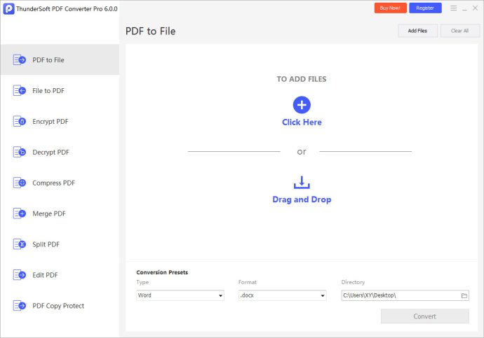 ThunderSoft PDF Converter Pro