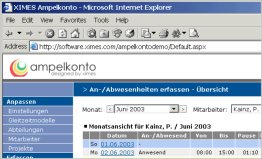 Ampelkonto 2.0 mit Wartungsvertrag (1 Mitarbeiter)