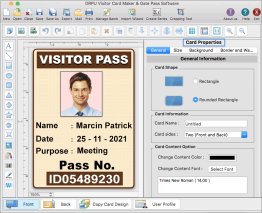Security Gate Pass Maker for Apple Mac