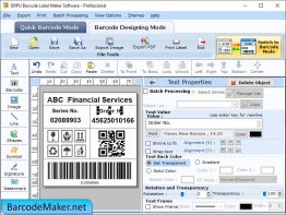 Professional Barcoding Maker Software