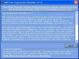 MB Expression Number