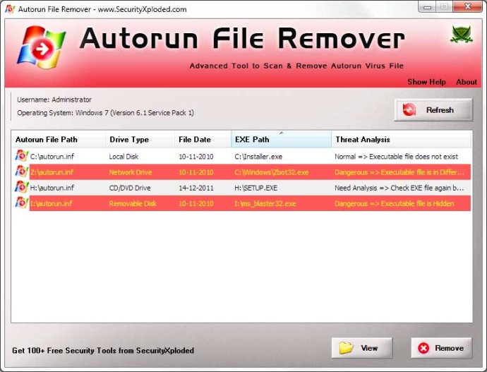 Autorun File Remover