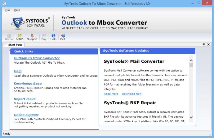 Outlook to Mbox Tool