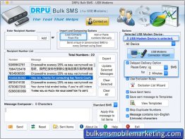 Modem SMS Marketing Mac