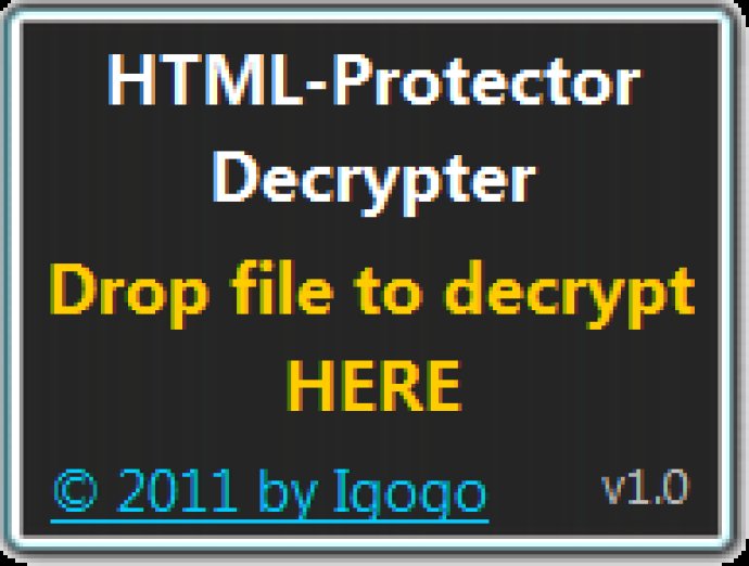 HTML-Protector Decrypter
