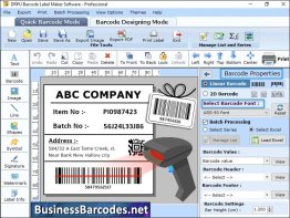 USS-93 Barcode Scanning Application