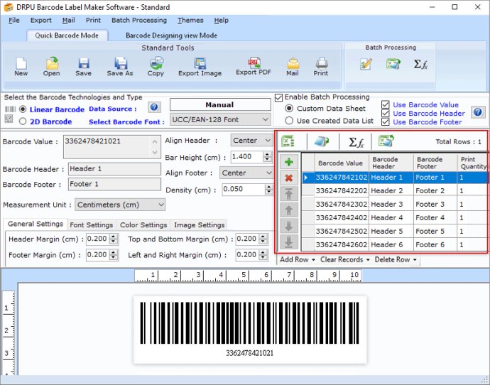 Easy Barcode Label Generator Software
