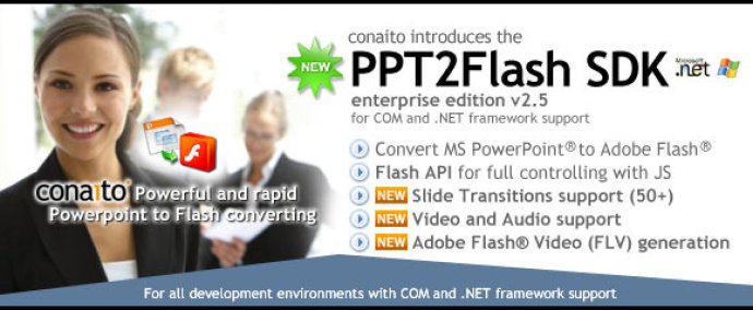 PPT2Flash SDK for .NET ASP.NET COM
