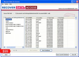 Access Recovery Software