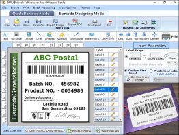 Post Office Barcode Generator