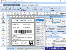 Medical Barcode Generator Software