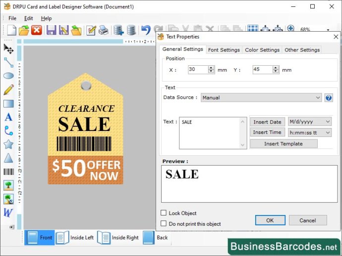 Windows Business Card Software