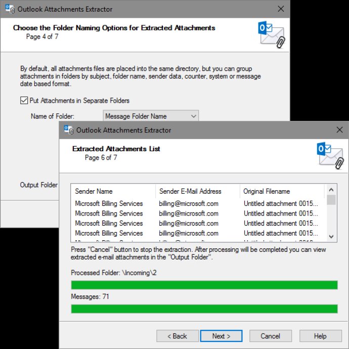 Attachments Extractor for Outlook