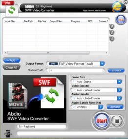 Abdio SWF Video Converter
