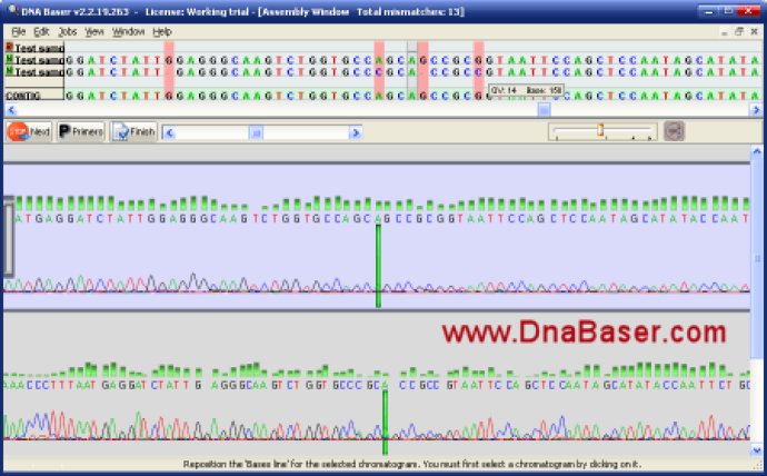 DNA BASER Sequence Assembler