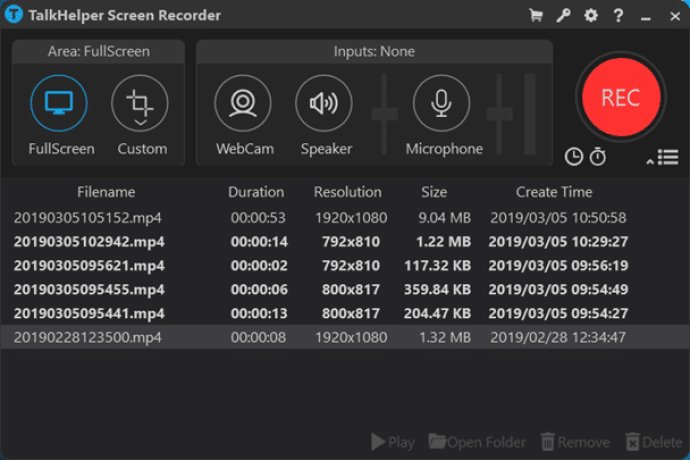TalkHelper Screen Recorder