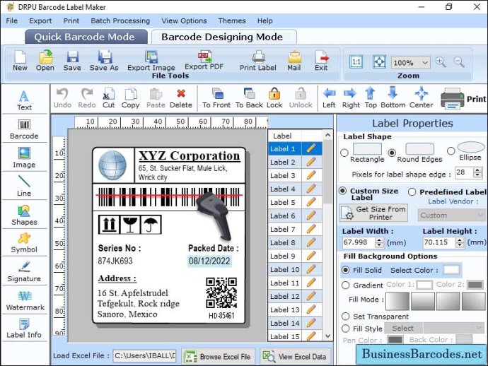 Barcode Label Scanning Software
