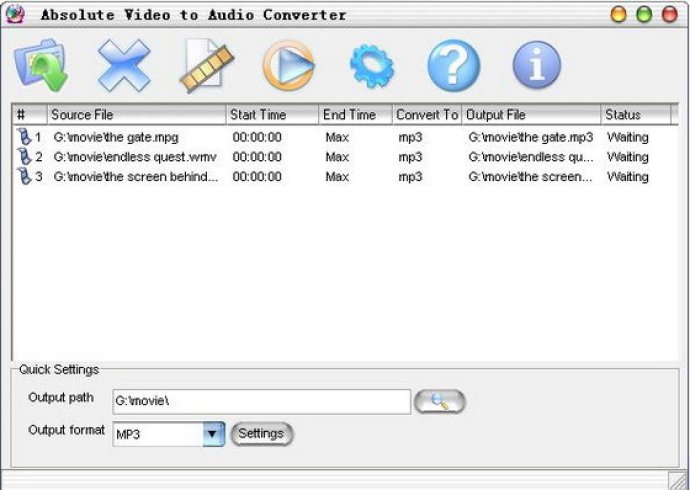 Absolute Video to Audio Converter