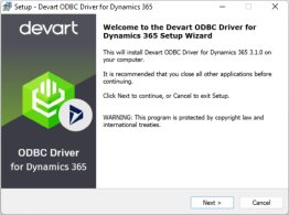 Dynamics 365 ODBC Driver by Devart