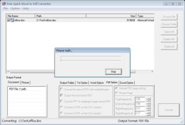 Free Quick Word to Pdf Converter