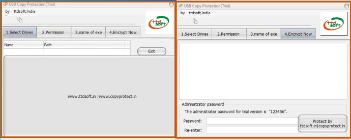 USB Copy Protection for Window ttdsoft