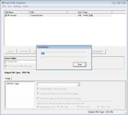 Easy HTML Snapshot