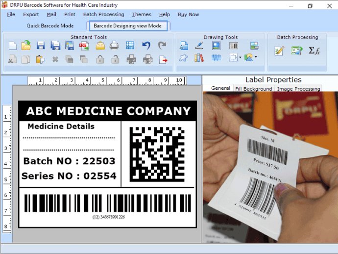 Pharmaceutical Label & Barcode Software
